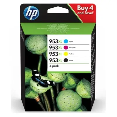 HP L0S70AE + F6U16AE + F6U17AE + F6U18AE 953XL Kartuş Seti